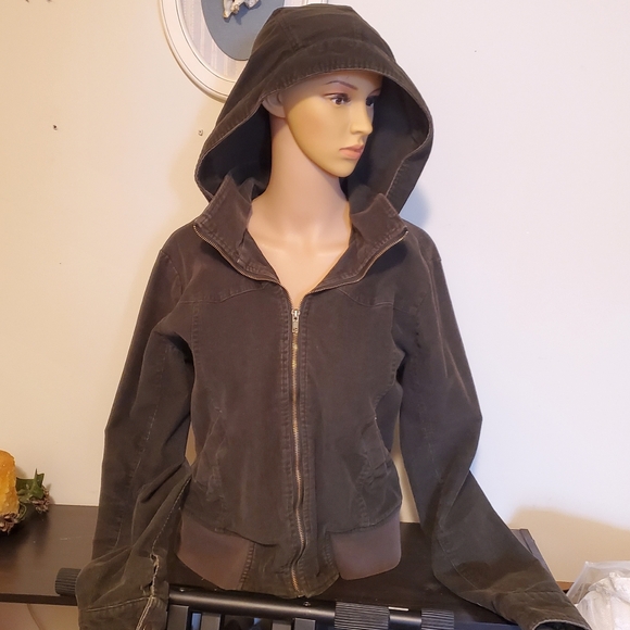 Neca ASO Bella Swan New Moon Corduroy Green Jacket XL (Juniors?) - Picture 8 of 9